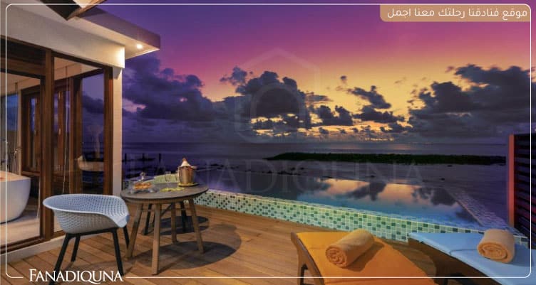فندق Atmosphere Kanifushi Maldives 2 اطلالة الخاصة بالشاليه