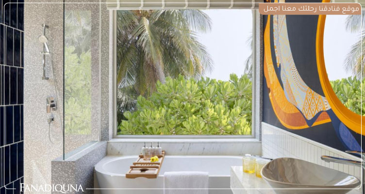 منتجع Avani+ Fares maldives Resort 4 حمام الغرفة