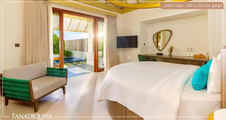 فندق توي بلو أولهوفيلي TUI BLUE Olhuveli Romance 5 غرفة النوم