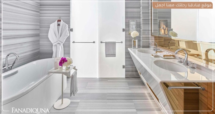 فندق فيرمونت الدوحة قطر Fairmont Doha 2 حمام الغرفة
