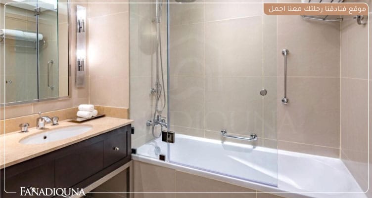 فندق قبيلة ويست باي في الدوحة Qabila Westbay Hotel 1 حمام الغرفة