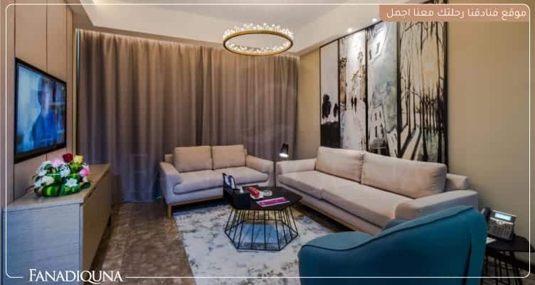 فندق بودل الكورنيش الدمام boudl al corniche. 1 غرفة المعيشة