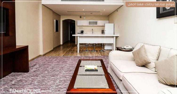 سيتي ريزيدنس للاجنحة الفندقية الدمام 4 منظر الغرفة