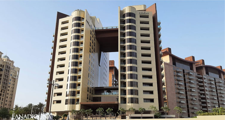 شقق andaz dubai the palm residences