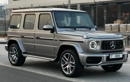 Mercedes G63 AMG الإيجار في دبي