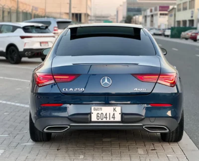 ايجار مرسيدس CLA 250 في دبي
