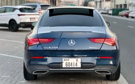 ايجار مرسيدس CLA 250 في دبي