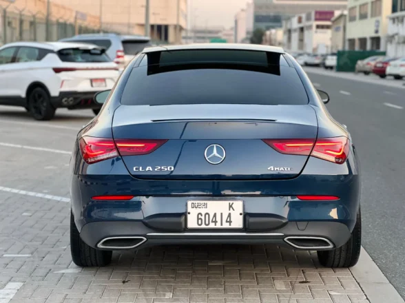 ايجار مرسيدس CLA 250 في دبي