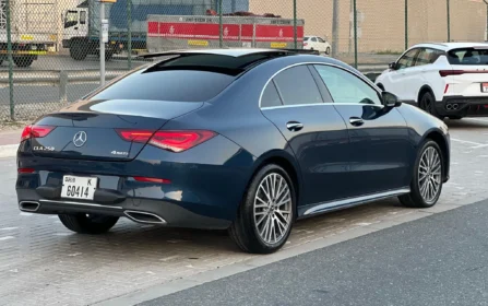 ايجار مرسيدس CLA 250 في دبي