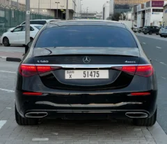 استئجار سيارة مرسيدس بنز إس 580 في دبي