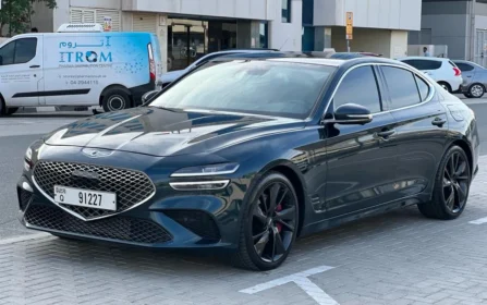 استئجار جينيسيس gv70 في دبي