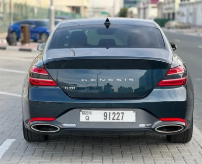 استئجار جينيسيس gv70 في دبي