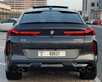استئجار بي ام دبليو x6 m50i دبي