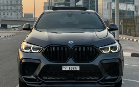 استئجار بي ام دبليو x6 m50i دبي